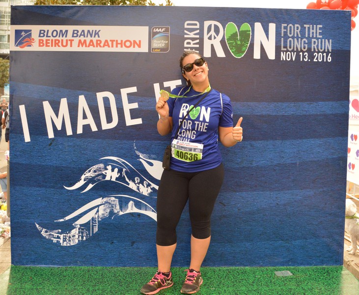 BLOM BANK Photobooth at the BLOM BANK Beirut Marathon